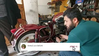 Jawa 250 Klasic 6 Volt Motoru 12 Volta Dönüştürdük Yeni Nesil Aküsüz Çalışan Bir Motor Oldu