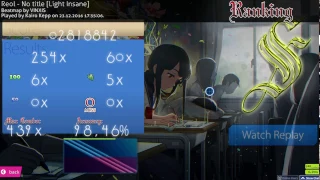 FC osu! Reol - No title [Light insane]