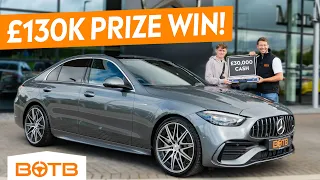 Special Delivery! Courier Wins Mercedes AMG + £30,000 Cash Live On Camera! | BOTB Winner