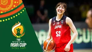 China v Japan - Full Game - Semifinal - FIBA Women's Asia Cup 2017