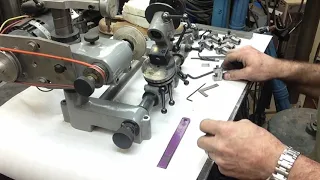 Sharpening Lathe Tool Bits On The Quorn Tool & Cutter Grinder