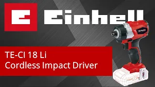 TE CI 18 Li Cordless Impact Driver