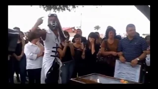 Goth rave at a funeral