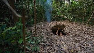 The Girl Living Off The Grid Built The World's Most Secret Underground Earth Shelter