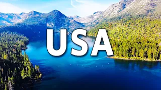 USA Beautiful Places With Calming Music - 4K USA Beautiful Landscapes