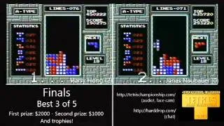 NES Tetris 2013 Portland Championship CTWC 4/4: Final - Jonas Neubauer vs Harry Hong