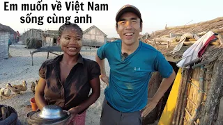 Be followed back to Vietnam by an African girl after visiting the fishing village 😅