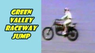 texas green valley raceway jump EVEL KNIEVEL 1974 SUCCESS!!