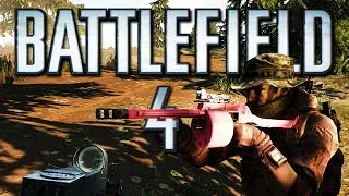 Battlefield 4 Online Funny Moments - Pink Gun Glitch & Sniper King! (I Can't Wait for BF: Hardline!)