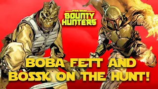 Boba Fett AND Bossk on the HUNT in Star Wars: Bounty Hunters #1