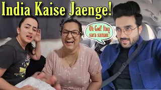 Hum Kaise Jayenge Wapis India || Mujhe Nazar Lag Gai || Family Dinner || Jyotika and Rajat