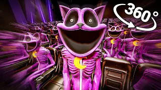 CATNAP CINEMA HALL in 360° Video | VR / 8K | ( Poppy PlayTime 3 Animation  )