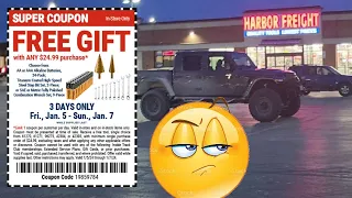 What You Need To Buy At Harbor Freight This Weekend!