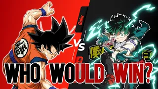 Who Would Win? | Goku vs The My Hero Academia Universe