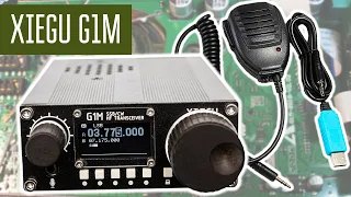 Xiegu G1M miniature HF SDR radio. Review, check of work in the fields.