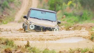 Mercedes G Class Electric Off Road Test Drive