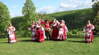 «Песни родной земли»-русский-народный ансамбль "Веретёнце"-Ой,Заря, ты зорюшка