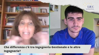 Botta e risposta su Ingegneria Gestionale con Raffaella Manzini