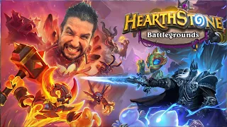 Ночной треп с Кэшем под картонки - Hearthstone Battlegrounds