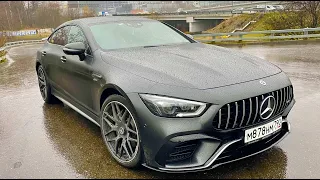 Такой бывает только AMG. Mercedes GT 4MATIC+