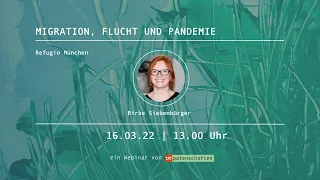 openTransfer Patenschaften Webinar-Reihe Mental Health - Migration, Flucht und Pandemie