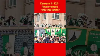 Karneval in Köln Rosenmontag "Jan von Werth" #köln #karneval