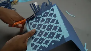 How to Make Paper Weaving Cards Tutorial | Paper Craft Ideas