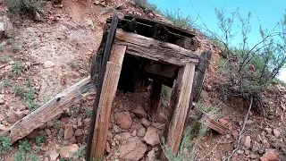Finding Something Unexpected in an Unnamed Prospect (Abandoned Mine) Near Hillsboro, New Mexico