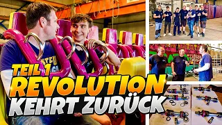 Exklusiv Reportage | Top Spin Revolution kehrt zurück | Erlebt den MiWork Umbau mit Tim Simoneit