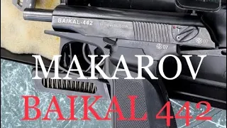 9x18 MAKAROV, BAIKAL 442. Range review!