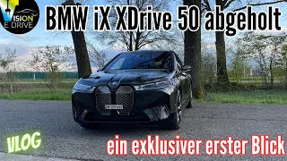 Wir holen ein neues Auto ab 😃 - BMW🇩🇪 iX xDrive 50 ist da! [Deutsch 4K] | Vision E Drive Nr.236