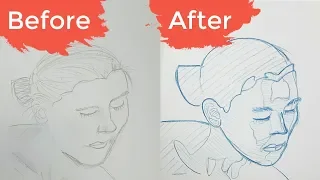 2 Beginners INSTANTLY Improve? How to draw what you see