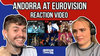 Andorra at Eurovision (Reaction Video) | Eurovision Hub