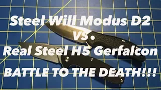Steel Will Modus D2 VS Real Steel H5 Gerfalcon - BATTLE TO THE DEATH!!!