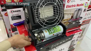 Portable Gas Heater + Stove for Camping Review