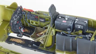 How to paint cockpit WWII aircraft - Spitfire, P-51 and Fw 190