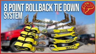 Tow Truckers Guide to Towing Equipment - Part 7 - 8 Point Tie Down Systems