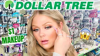 FULL FACE OF DOLLAR TREE MAKEUP | $1 MAKEUP HIDDEN GEMS