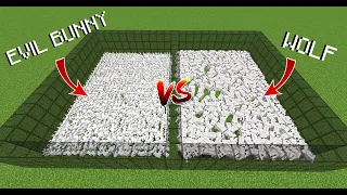 100 wolfs vs 100 killer bunnies