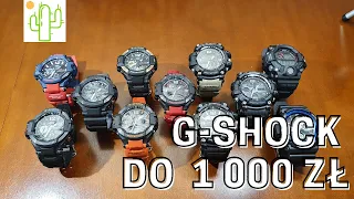 Prezentacja zegarków G-Shock do 1000 zł