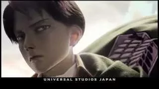 Attack on Titan The Real 'Universal Studios Japan Promotes "