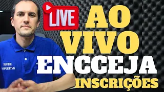 AO VIVO ENCCEJA - ÚLTIMO DIA DE INSCRIÇÃO - TIRA DÚVIDAS #13