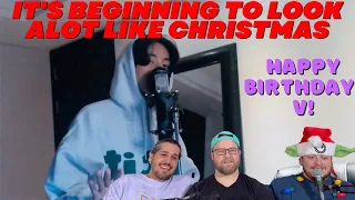 BTS V - It's Beginning To Look Alot Like Christmas REACTION