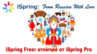 iSpring Free: отличия от  iSpring Pro  (Presenter)