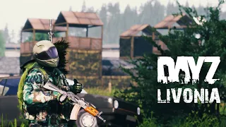 Новое начало и неожиданный РЕЙД базы соседей. Атмосферное выживание — DayZ Livonia