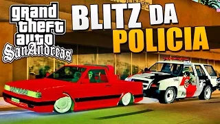Blitz Policial em Carros Rebaixados - GTA Multiplayer