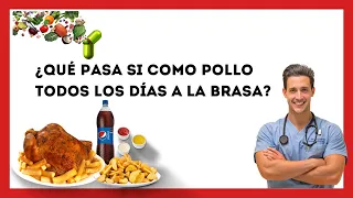 🍗¿Qué Pasa si Como Pollo todos los días a la Brasa? [Efectos Adversos]