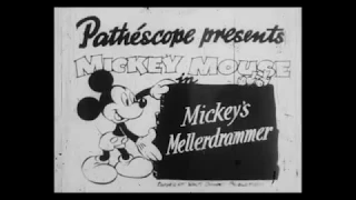 Mickey Mouse – Mickey’s Mellerdrammer (1933) – 1954 Pathéscope titles