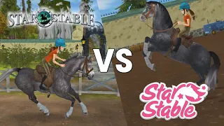 Старый VS Новый - Star Stable (Звездная Подкова VS Star Stable Online)