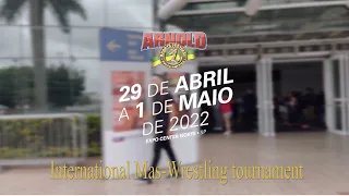 Mas-Wrestling at the 2022 Arnold Sport Festival South America